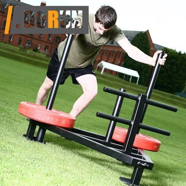 Prowler Football Weight Push Sled Workout Equipment, Resistance, Strength Training, & Conditioning Equipment/Workout