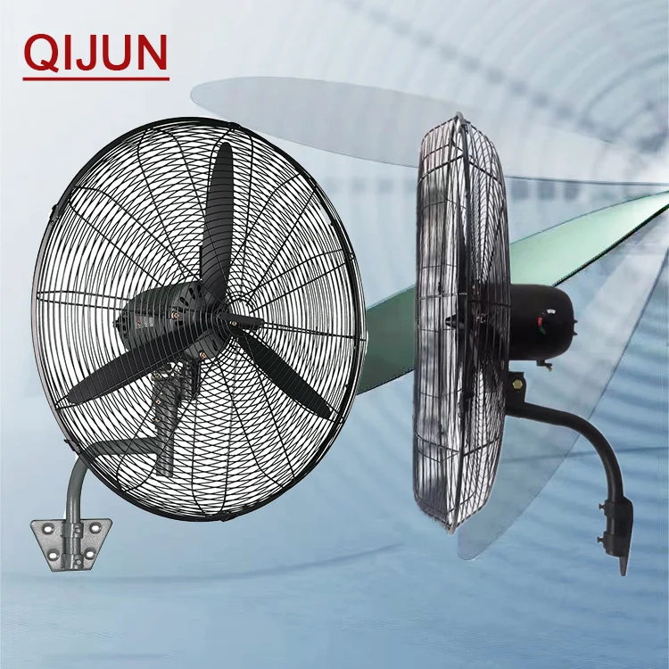 Spare electricity power 24 26 30 inch propeller  industrial electric wall fan with aluminum blades