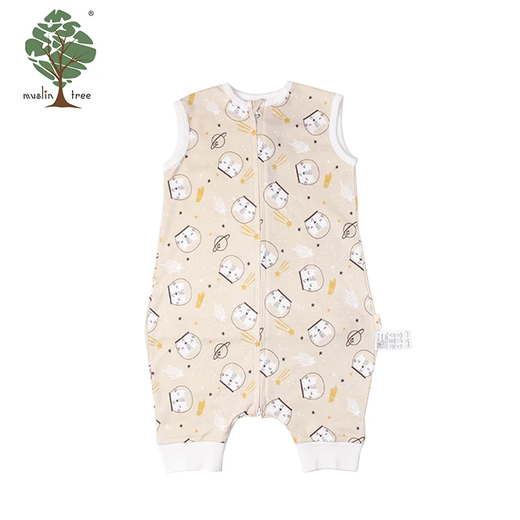 Muslin Tree Antibacterial Newborn Muslin Baby Girl Cotton Baby Clothes Jumpsuits