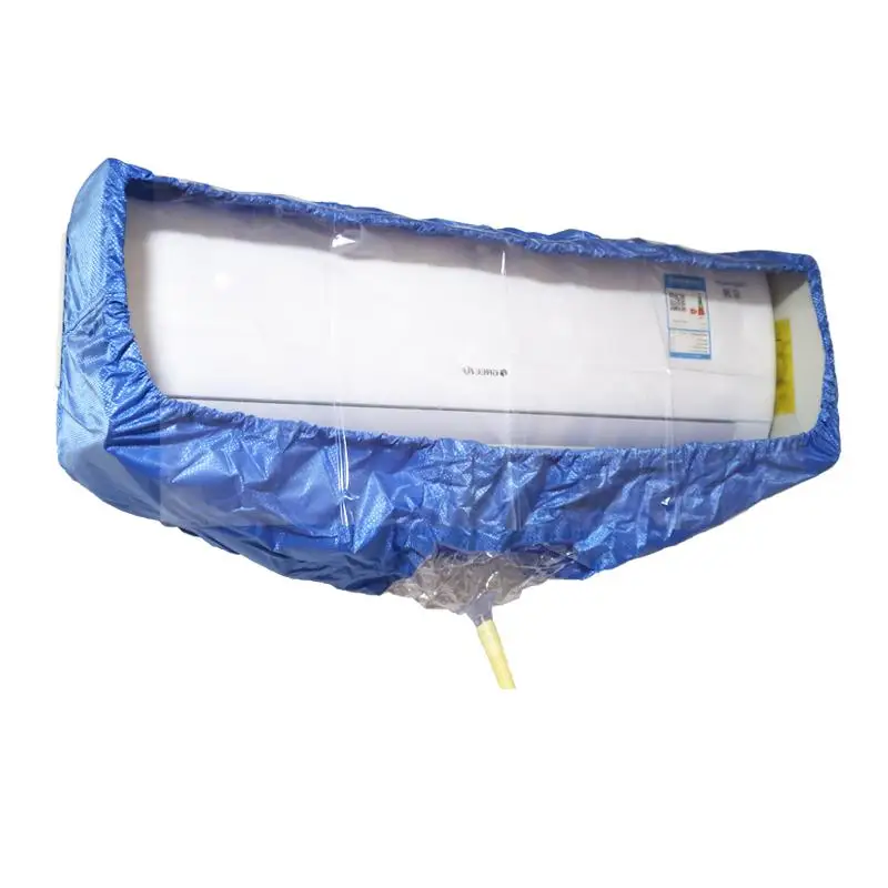Fast delivery blue high quality cleaning cover for air condition/Air Conditioning Wash Bag for Split Air Conditioner
