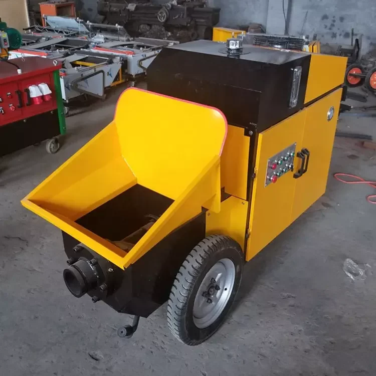 Electric/diesel Concrete Trailer Pump With Remote Small Inclined Concrete Delivery Pump Price Engineering Construction Machinery
