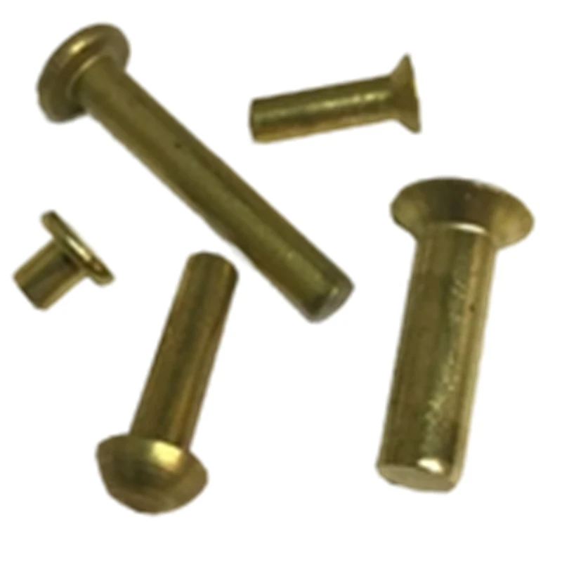 China Supplier Stainless Steel Blind Rivet Flat Head Semi-tubular Rivet