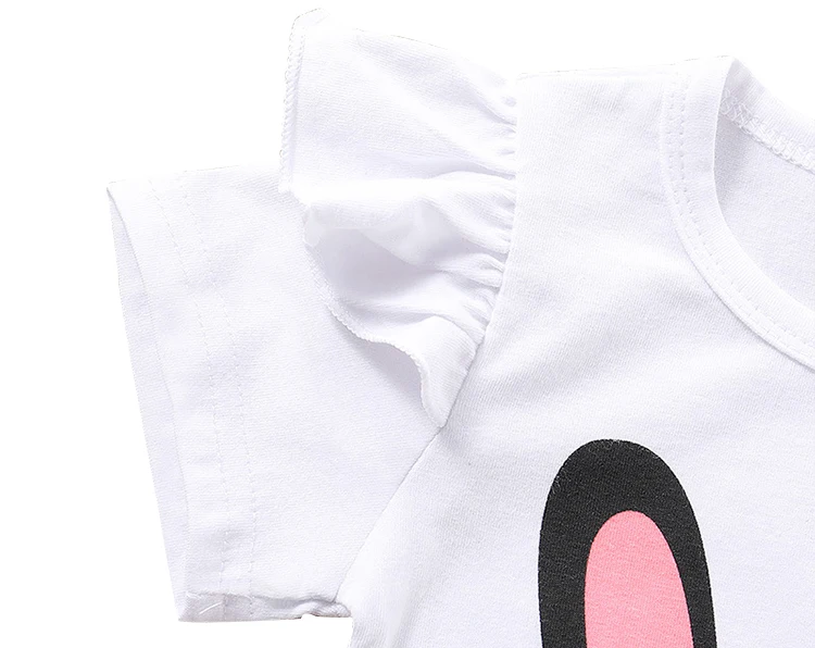 Bulk in wholesale girls boutique clothing new model skirt baby suits tulle skirt plain t-shirts