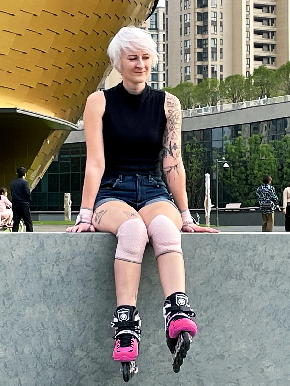 Flashing Skate Roller patines Wholesale Black Yellow Green Red Customized Color Material Origin US Size