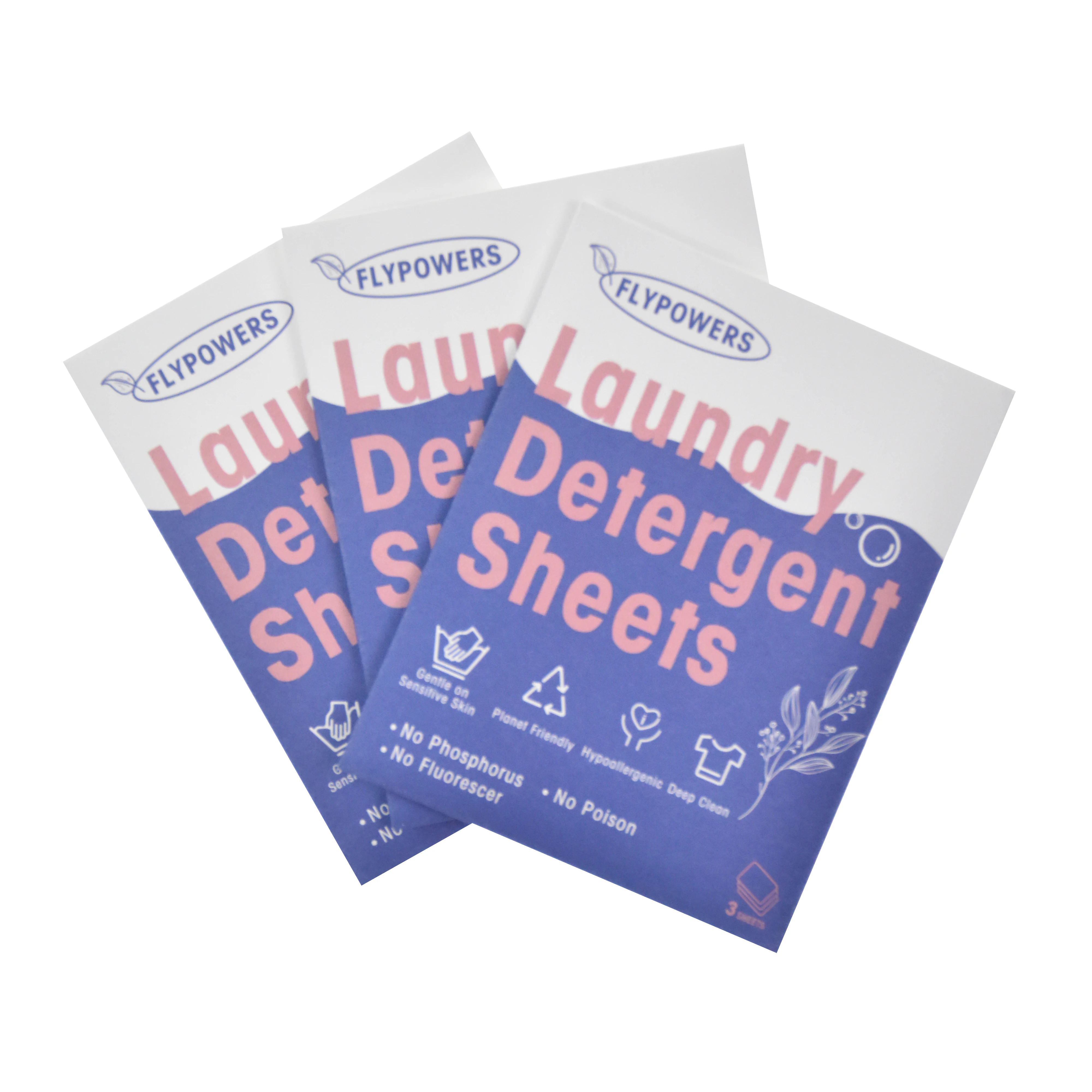 Free Sample Bulk Eco Friendly Soap Washing Fragrance Laundry Detergent Sheets