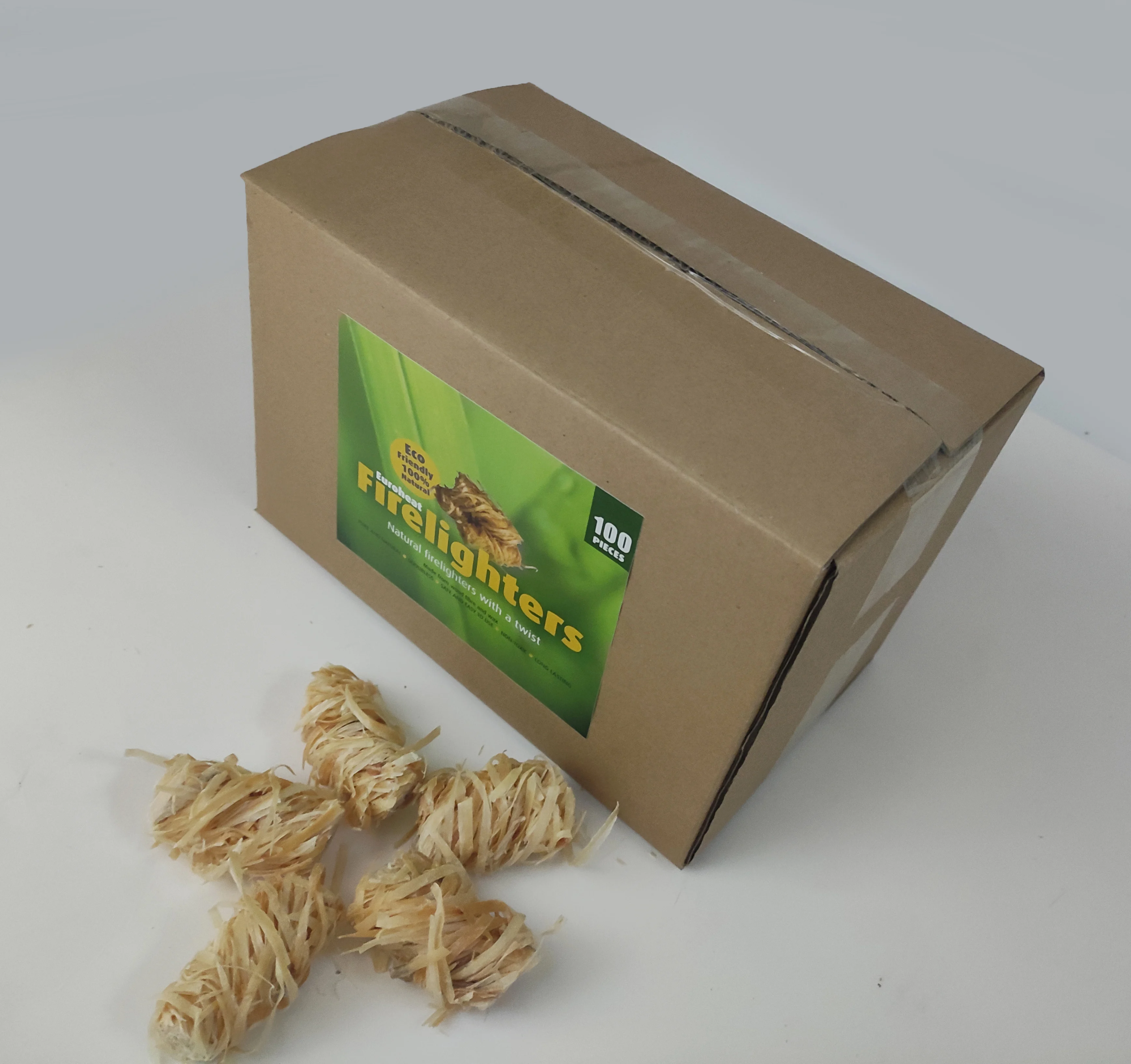 Camping mountaineers home fireplace kindling fire kindling flammable wood wire wax sticks 100 pieces/box