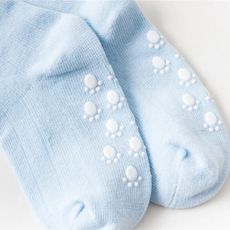 Lovely Unisex Baby Socks Cotton Fax Cat Infantil Meias Anti-slip Sox Baby Girl Boy Knee High Socks Casual Knitted Toddler Socks