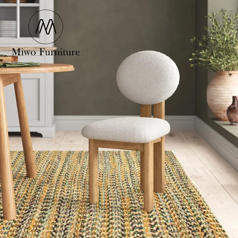 modern style bedroom oak solid wood cafe chair dining room wooden home restaurant banquet for dining chair bedroom makeup chair