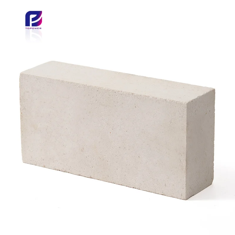 Good thermal shock resistance fireproof 99% al2o3 refractory brick white sintered corundum brick for heating furnace