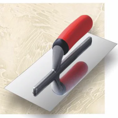 Сглаживающий штукатурный шпатель для строительства, резиновый Венецианский штукатурный шпатель из нержавеющей стали для бетона