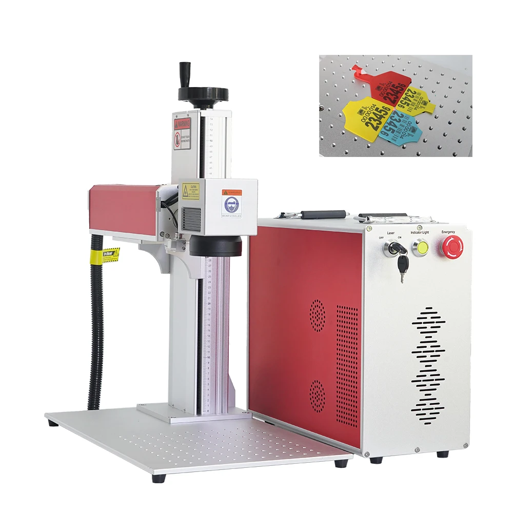 High Safety Level portable fiber laser marking machine laser engraving fiber laser marking machine for metal portable for guns