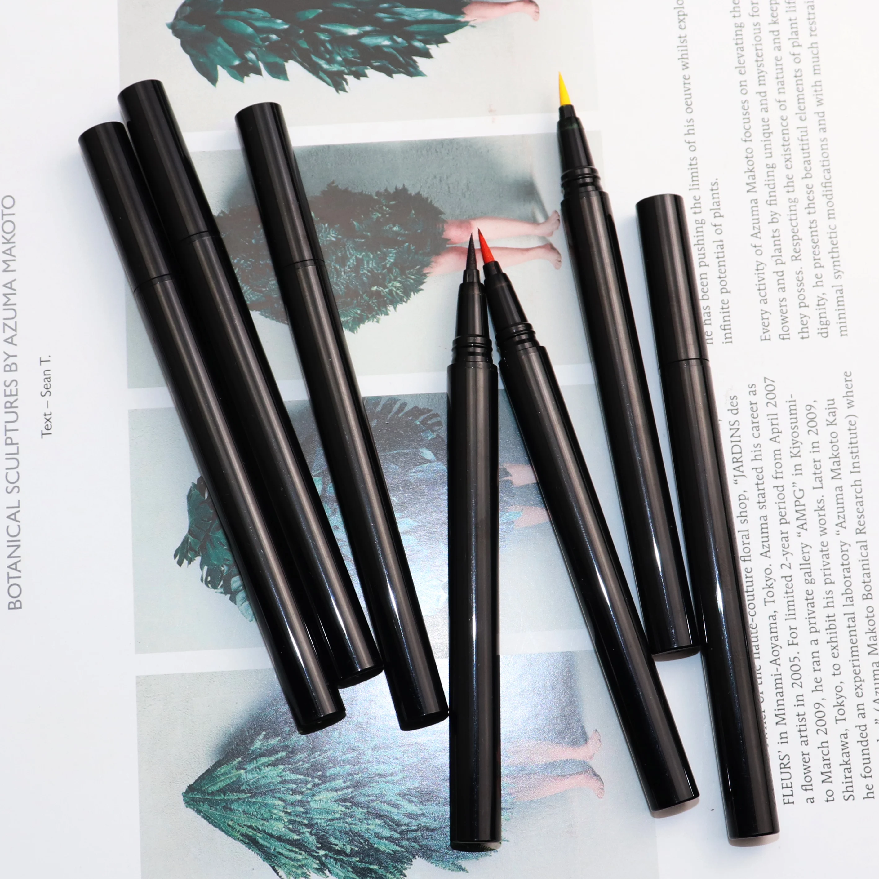 Private label waterproof eyeliner matte liquid colorful eyeliner
