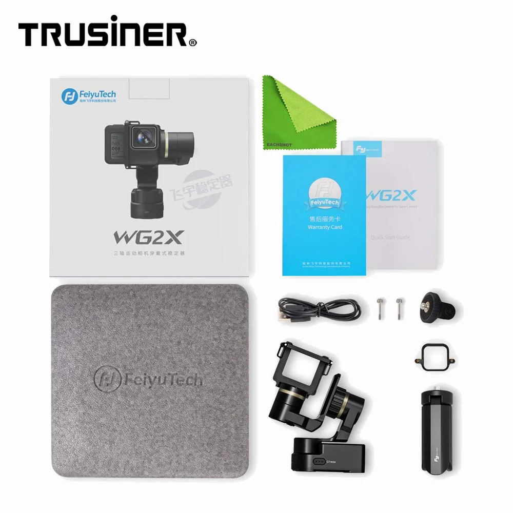 High Quality 2020 Feiyu Wg2x Waterproof Gimbal For Sport Cam Action