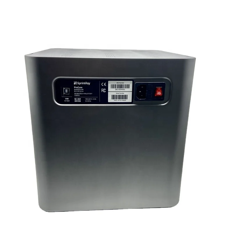 3D-принтер высокоточный спринтерный станок SRP1811A светодиодная светоотверждающая машина автоматическая постобрабатывающая с одобренным CE