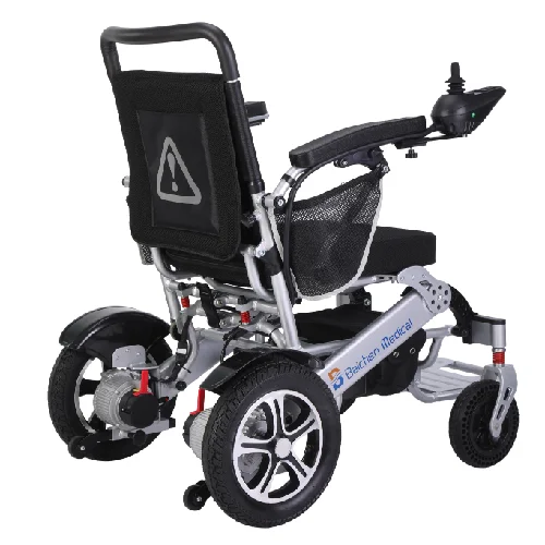 2023 Baichen Hot Selling Electric Wheelchair Folding Lightweight Aluminum Alloy Power Wheelchair For Disabled