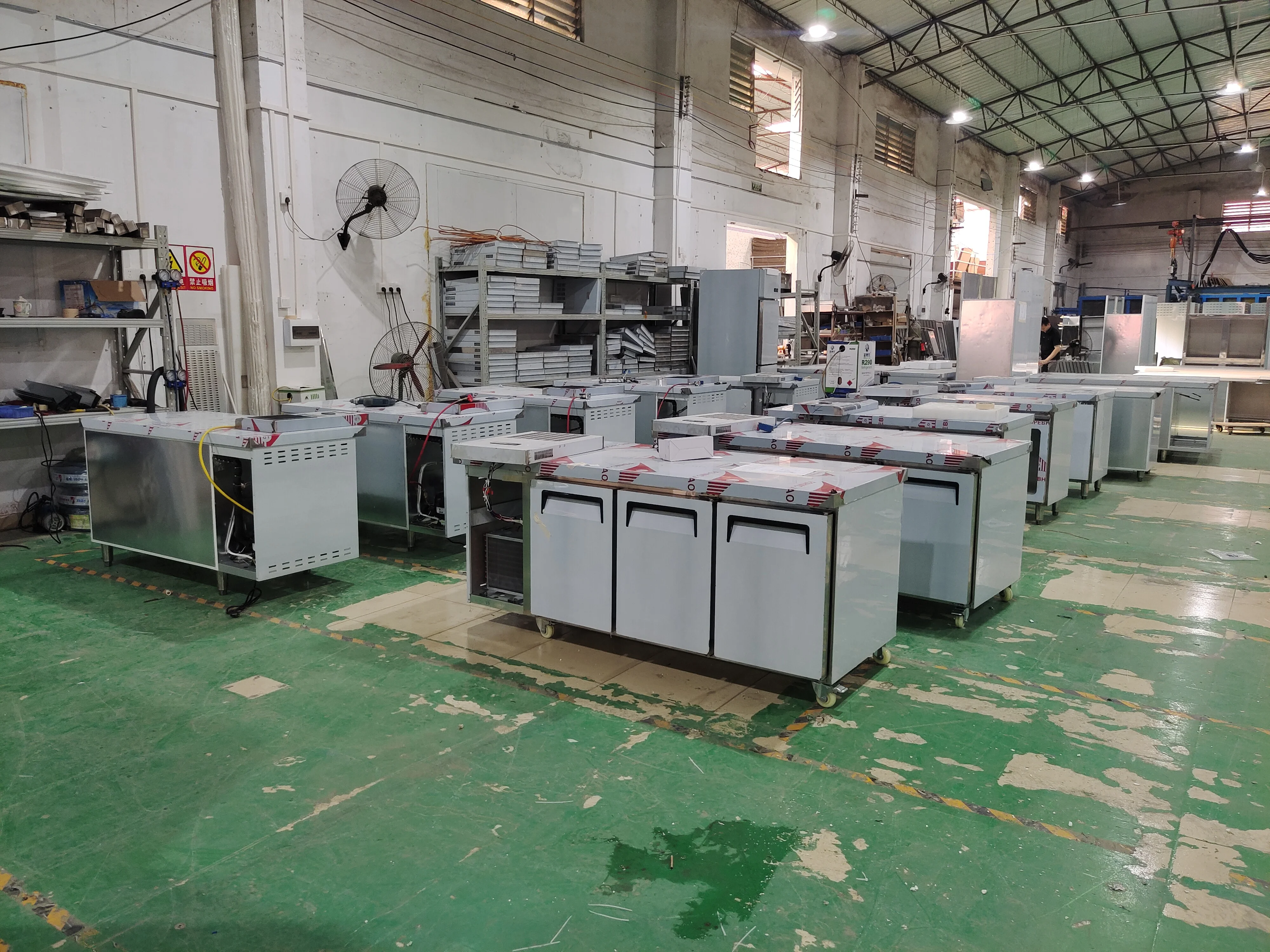 150 cm Commercial Undercounter Refrigeration Freezer Stainless Steel Working Bench Chiller