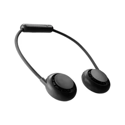 Mini Air Cooling Fan Portable USB Rechargeable Neck Fan