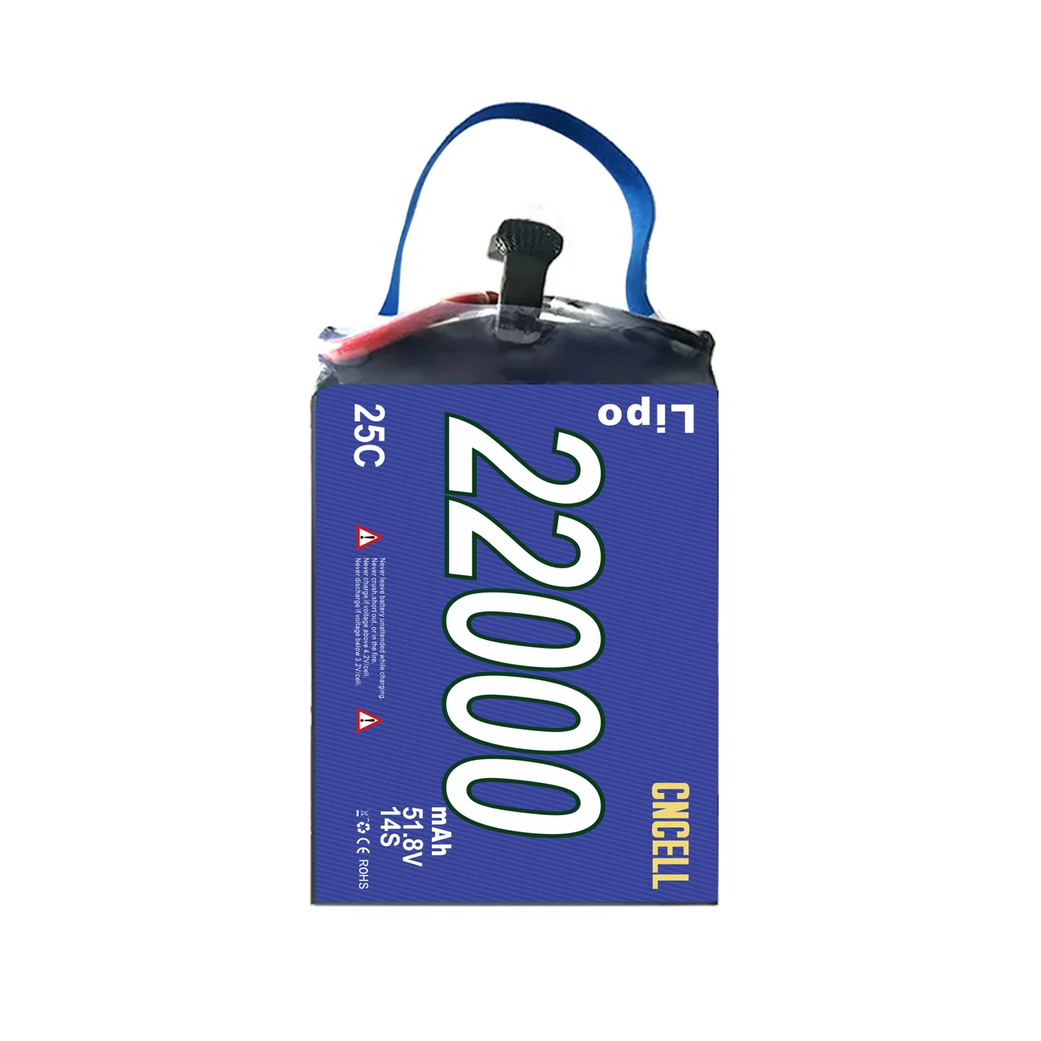 Аккумуляторная батарея для сельского хозяйства 14S 22000mah литий-полимерный аккумулятор фермерских дронов 16 л 20 30