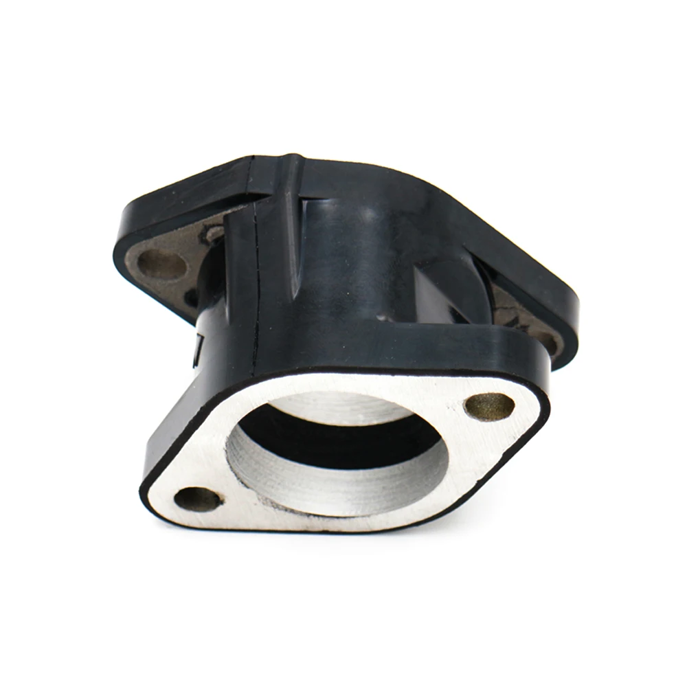 Black Rubber Carburetor Manifold Interface Intake Pipe Adapter For Yamaha Warrior 350 YFM350X