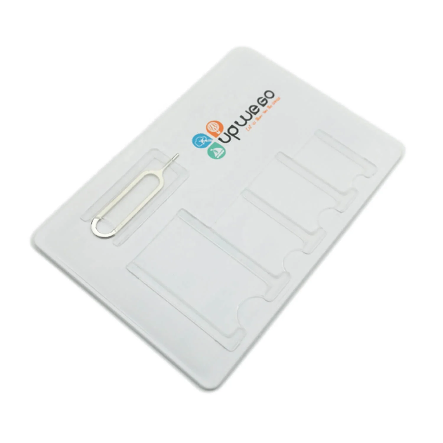 Factory Plastic Nano Sim Card Holder Gift Custom Holder Card Sim for Business Card Holder PVC SIM Cardholder