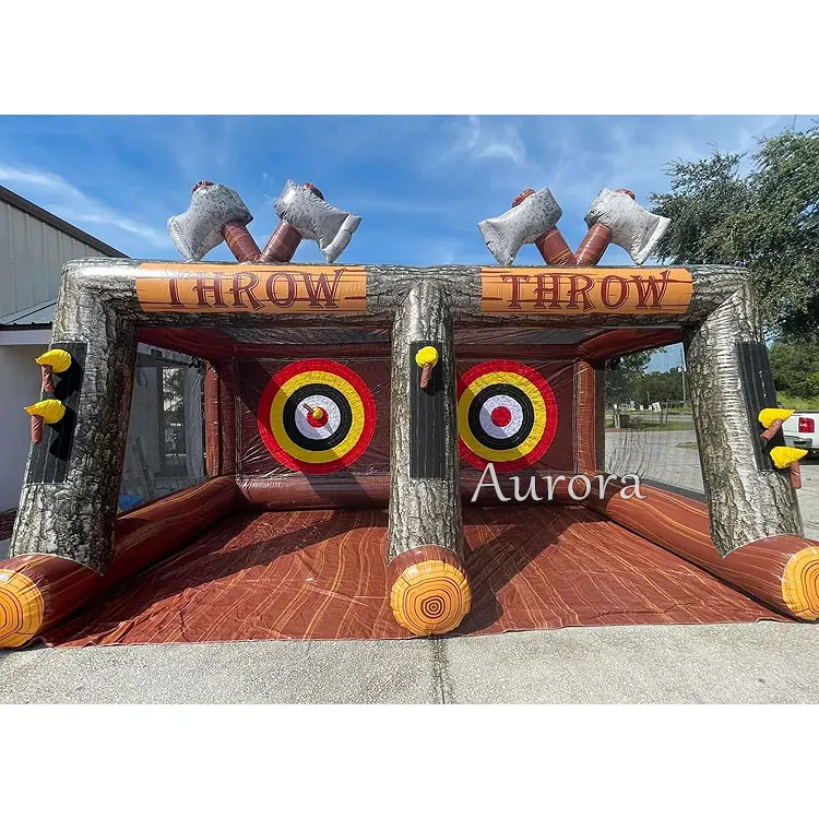 High Quality Carnival Basketball Game Inflatable Basketball Target Shooting Game Inflatable Basketball Hoop for Sale