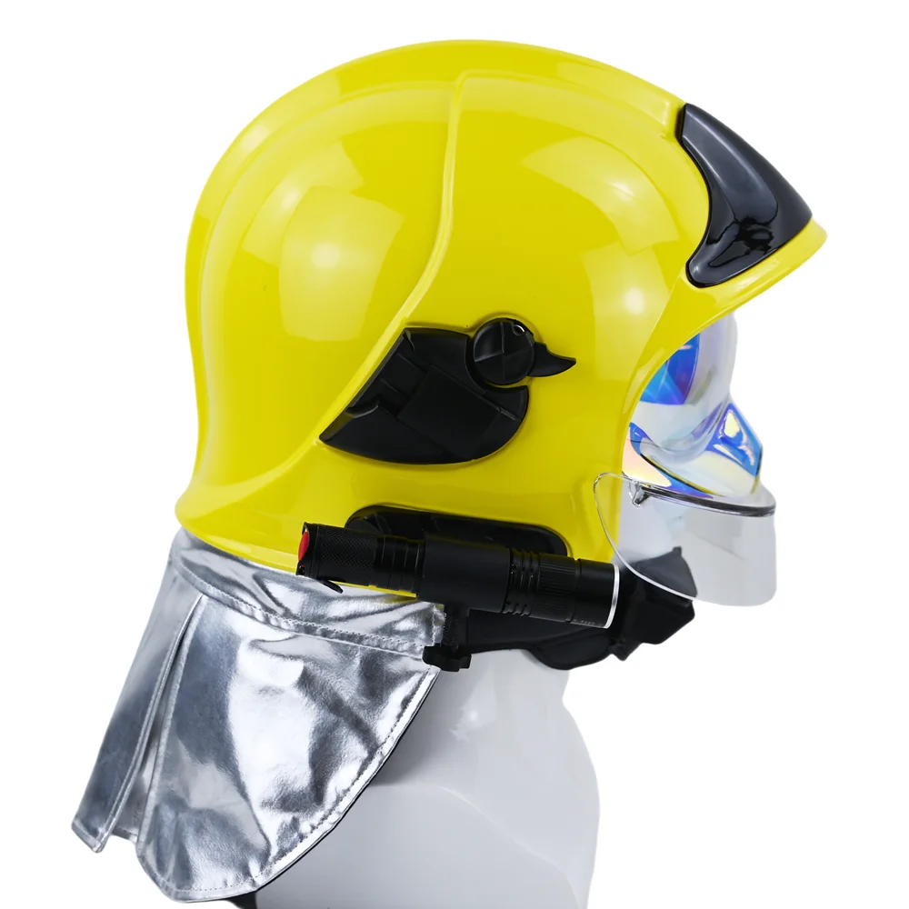 ANBEN FIRE CE Certificated Various colors available Firefighting Safety Helmet for Wildfire Firefighting F1 Fireman Helmet