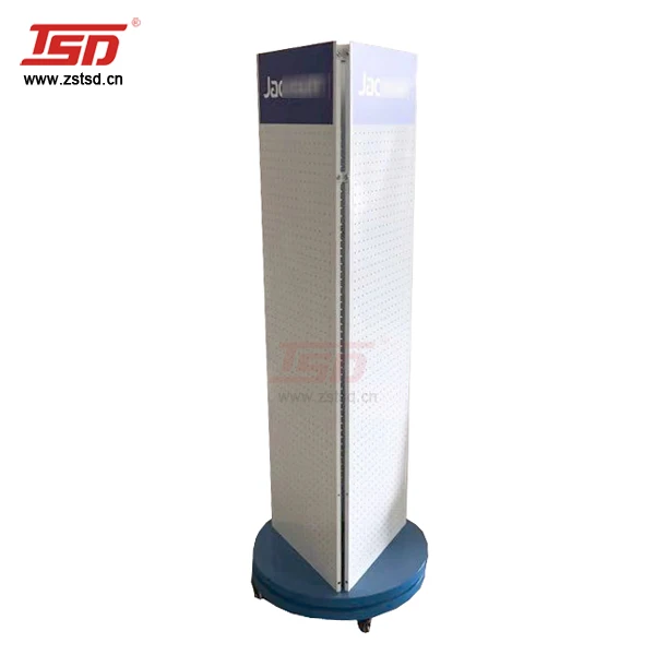 shop double sided wooden hanging socks display rack stand, store pop display for socks