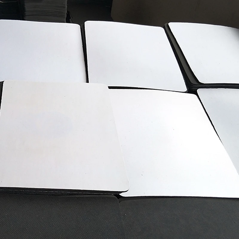 Large Blank White Plain Playmat Mousepad Sheet Yard Roll Bulk Mouse Pad Material For Sublimation Printing