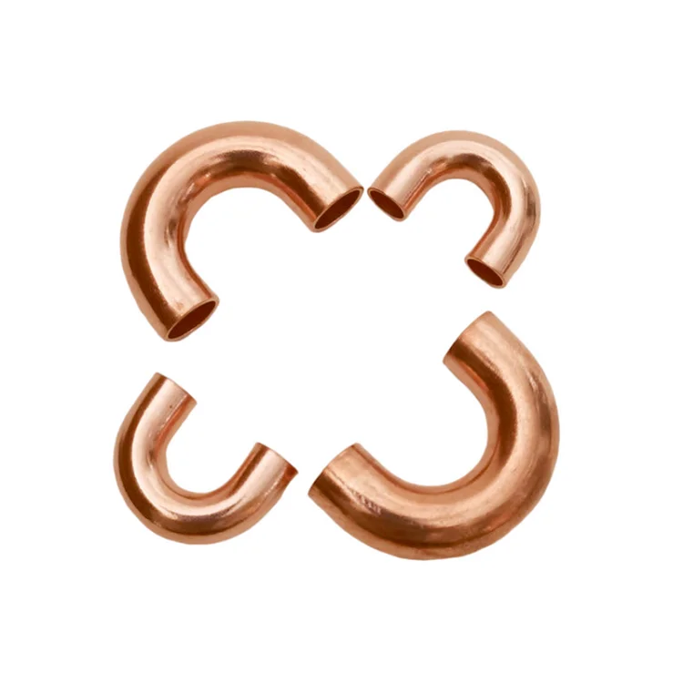 ftg x ftg Welding Copper Pipe Fitting ftgxftg 180 Degree return Copper U Bend