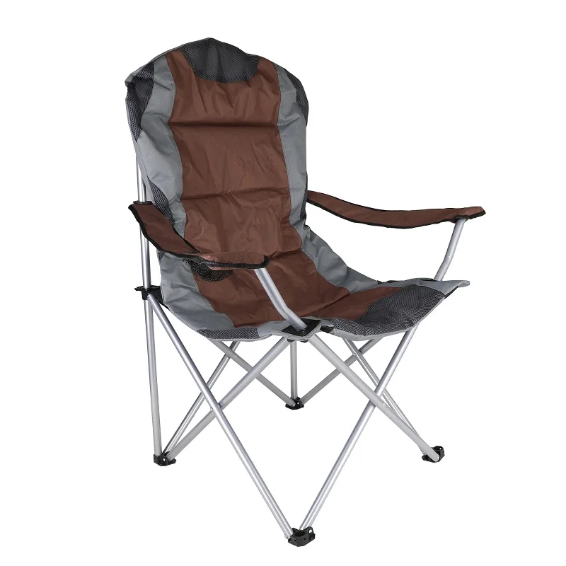 Deluxe Outdoor Padded Outdoor Folding Chair Camping Chair for Picnic and Camping