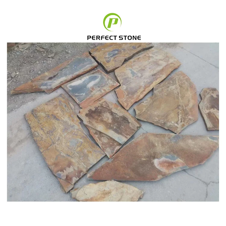 Irregular Slate Stone for Garden and Square Flooring Paving Stone