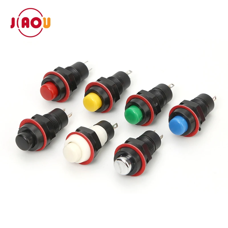 DS-213 10 мм разблокировать кнопочный переключатель off-(on) / 2 pin