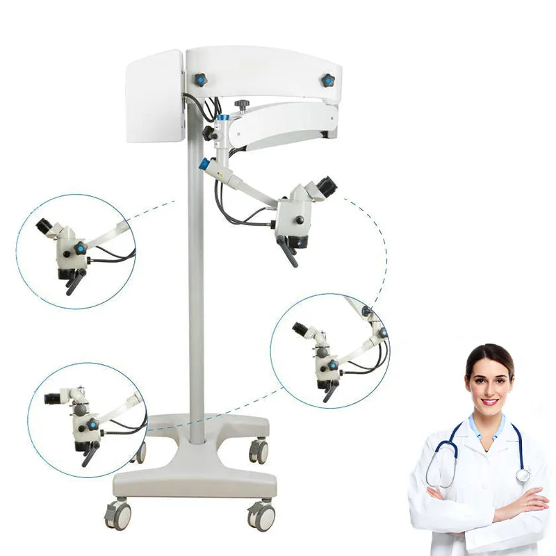 Camera Shooting Microscope Dental Lab Equipment Surgical Operating Digital Biological LED Examination Microscope