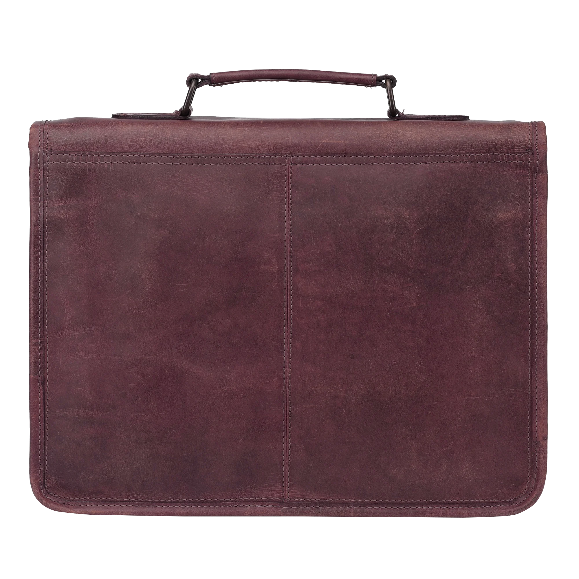 
Genuine Leather Crossbody Messenger Satchel Bag Business Work Laptop Briefcase Office College for Men Women 