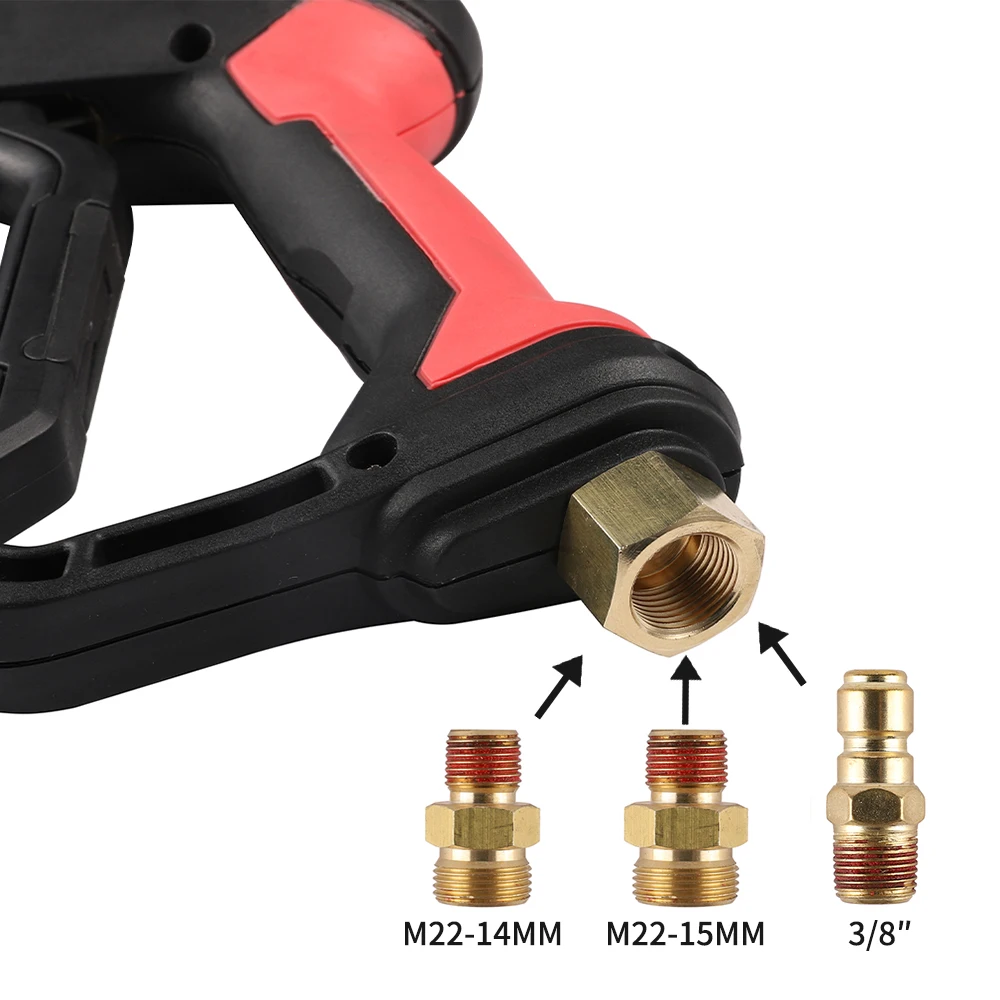 custom car 4000 psi spray high pressure washer gun with sprinkler head parts