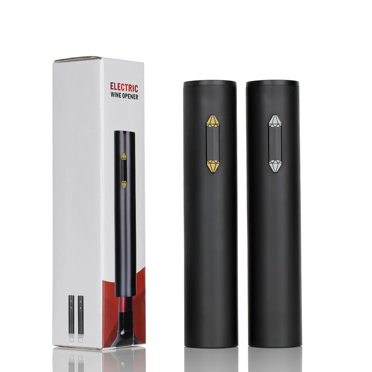 Best Selling Battery-Powered One-Touch Electric Wine Opener Bottle Opener Supports Customization