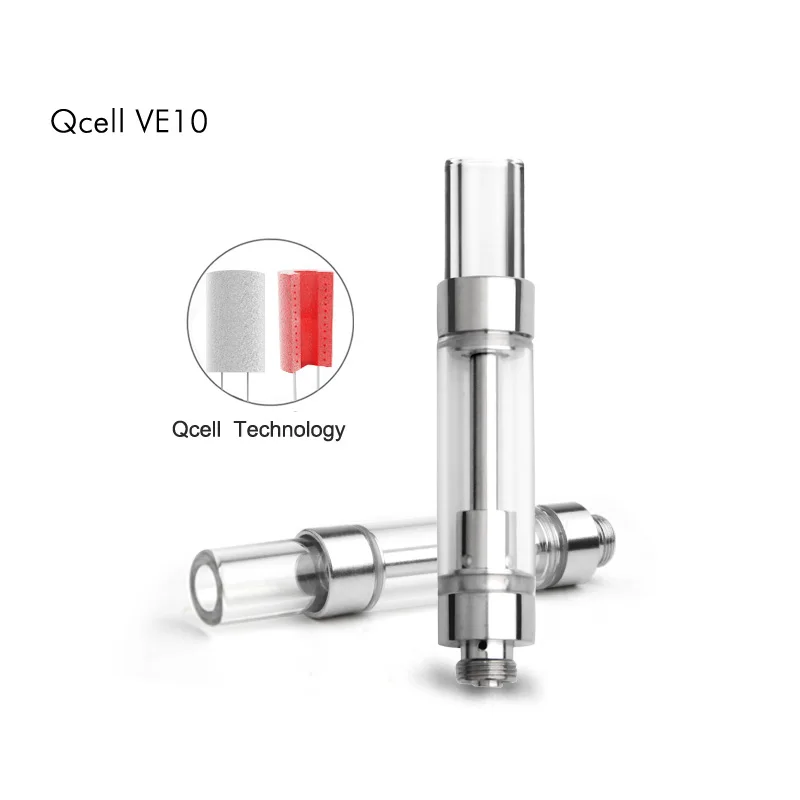 
Free Shipping Creative Quartz Coil High Qaulity Airis VE10 Atomizer Glass Tank 510 Thread Oil Cartridges 