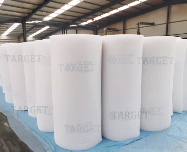 Ceiling filters Car spray booth filters  for Spray Booth/Roof Filter/Paint Booth Filter Media