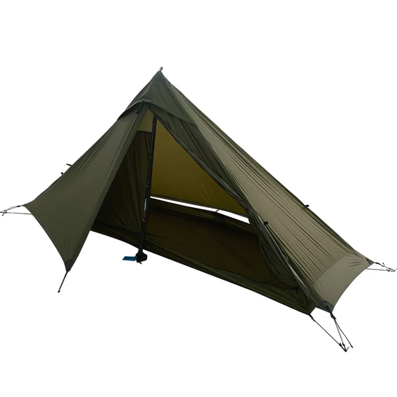 Other Tent Waterproof Uv Protection Easy Set Up Single Person Tent 20D Nylon Hunting Camping Tent