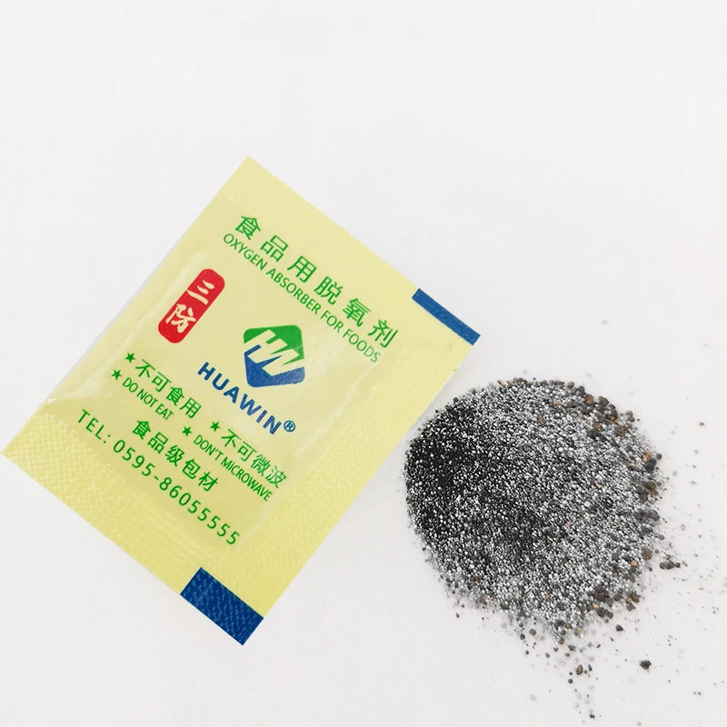 50cc 100cc 200cc 300cc 500cc food preservation iron powder deoxidizer oxygen absorber packet for food packaging and storage