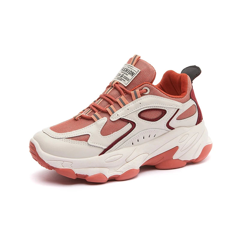 2021 Trendy New Platform Shoes Hidden Heel Thick Sole Sneakers Wedge Increase Shoes Casual Women Shoes