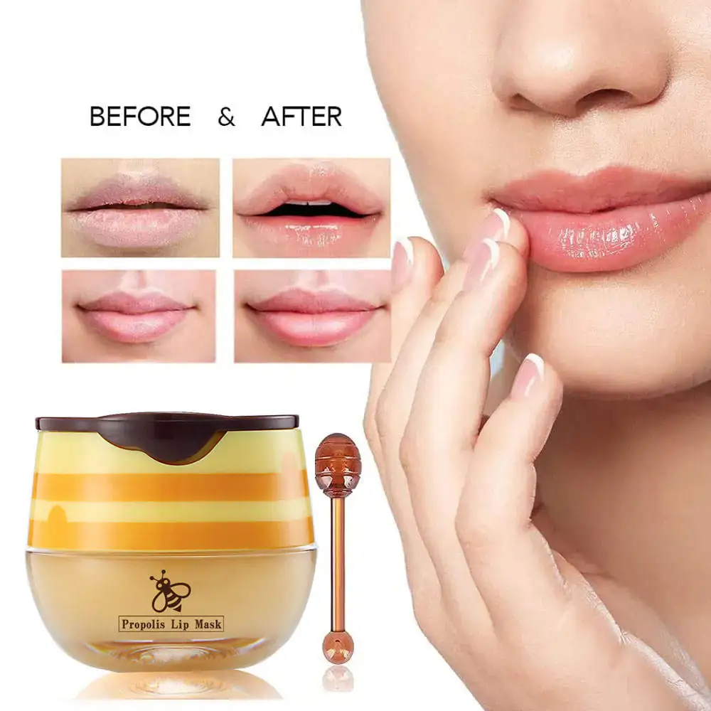 Wholesale Hot Sale Plentiful Lip Balm Lipstick Natural Propolis Sleeping Lip Mask Makeup Care