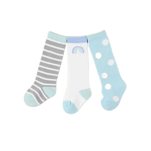 
2021 Hot Selling High Quality Breathable Warm Baby Long Knee Cotton Socks 