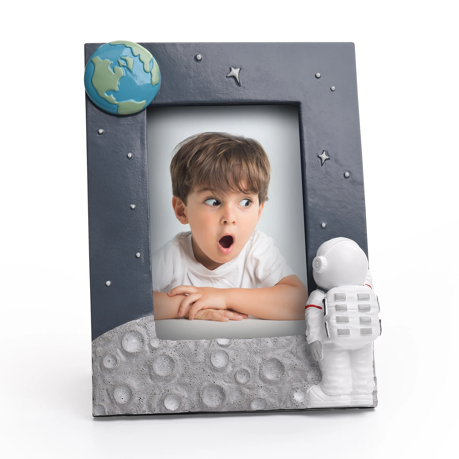 Low Price Space Theme Creativity Picture Kids Room Funny Hanging Wall Photo Frame For Home Decoration