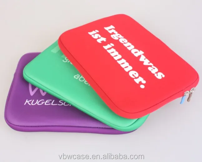 Portable Notebook Laptop Protect Tablet Damage Scratch Soft Sleeve Case for MacBook Air Pro Ultrabook Zipper Bag