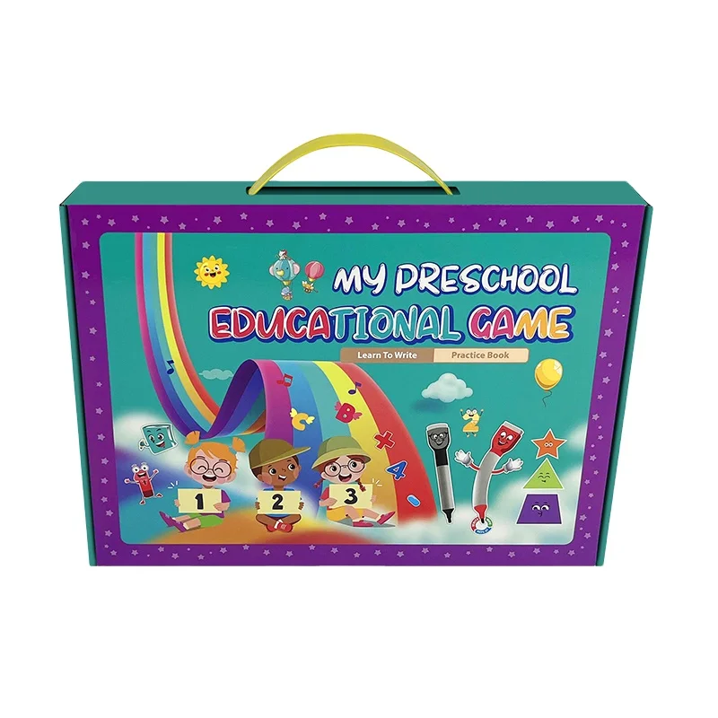 Custom Design Full Color Printing A4 Size Toddler Book My First Busi Book Quit Busi Book For Kids