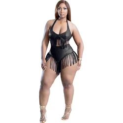 summer 2 piece women short set clothing solid color sexy high waist fringe suit club two piece shorts sets