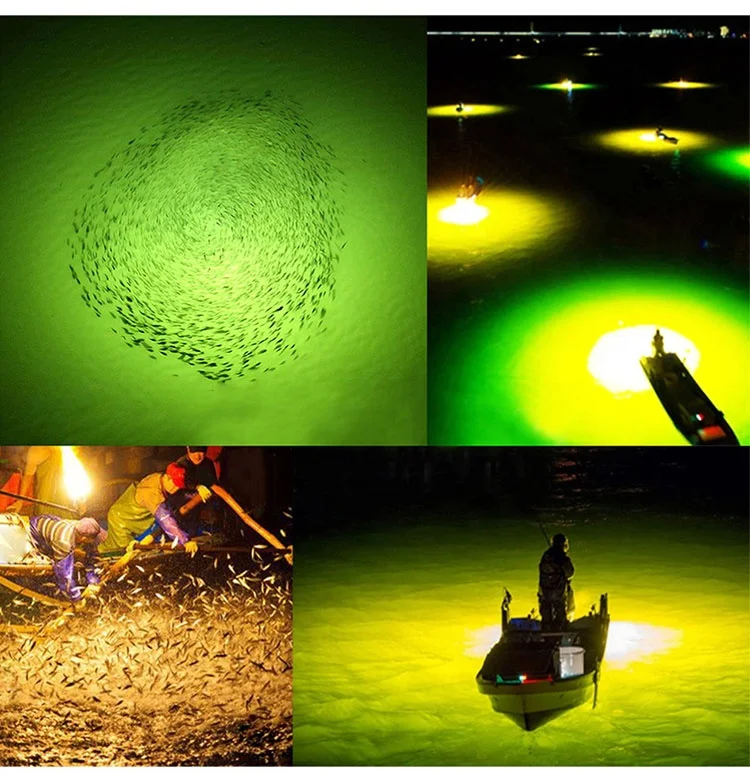 Hot Selling Night Fishing ac220v 1000w LED Green Fishing Light Fast Fishing Light