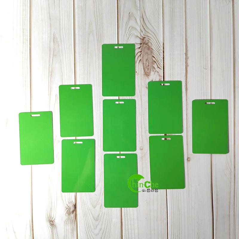 Ready to Ship Blank Plastic Air Flight Luggage Tag with Name Address Custom Blank PVC ID cards