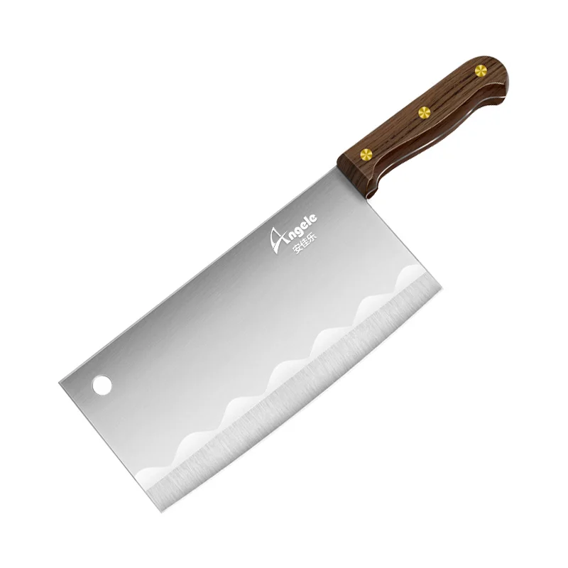 Ready to ship Chinese Kitchen Cleaver Knife Stainless Steel with pp handle and rivets